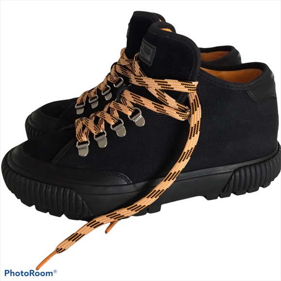 Rag & Bone Army Hiking Sneakers Boots Shoes Low Top Canvas Lace Up NWOT 38.5 - Picture 3 of 16